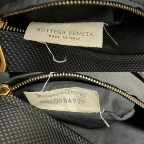 1円【最高峰】BOTTEGA VENETA ボッテガヴェネタ マルコポーロ トートバッグ ビジネスバッグ 肩掛け A4収納 メンズ PVC×レザー ブラック黒の画像10