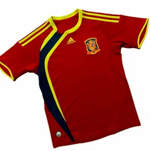 レア adidas アディダス サッカー ユーロ2009 スペイン代表 ユニフォーム