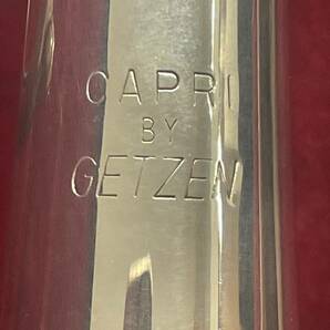 #26842 ★☆【ゲッツェン】CAPRI BY GETZEN トランペット 管楽器 シルバー 元箱 マウスピース2本 ☆★の画像5