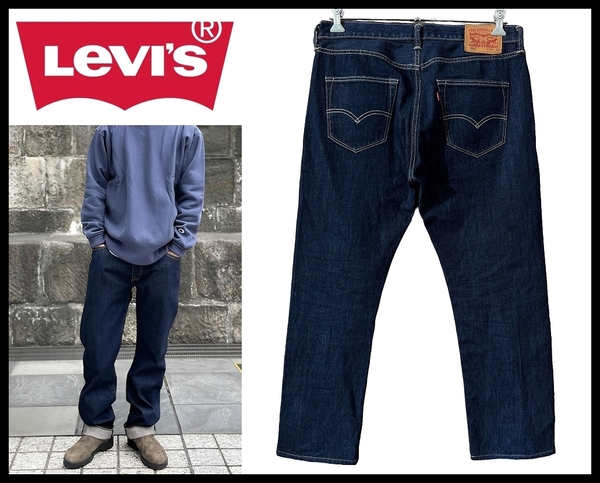 送無 G② Levi's リーバイス 00501-1484 501 レギュラー ストレート ボタンフライ ワンウォッシュ スモールe デニム パンツ ジーンズ W34