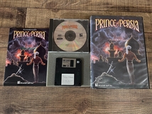 送無 激レア 富士通 FM TOWNS 92年発売 プリンス・オブ・ペルシャ Prince of Persia CD-ROM リバーヒルソフト Riverhill PCゲーム ソフト_画像2