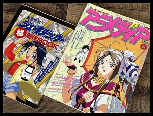 送無 G② AN5 90年代 当時物 アニメディア 1994年 6月号 付録完備 ジェイデッカー 無責任艦長タイラー ああっ女神さまっ セーラームーンS