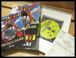 送無 G② PC18 現状渡し nayuta ナユタ Windows 95 & 3.1 完全日本語版 3D PIN BALL GAME ピンホールゲーム FULL TILT! CD-ROM PC ゲーム