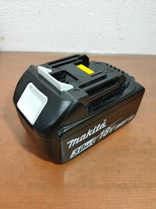 【送料無料】Makita マキタ 純正【BL1830B】残量表示付き 18V リチウムイオン バッテリー 3.0Ah　充電回数10回　動作確認済みです