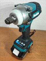 マキタ(makita) 充電式インパクトレンチ 18V バッテリ・充電器 TW300DRGX 12.7mm角 トルク300Nm 動作確認済みです_画像2