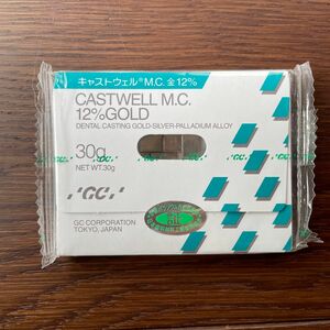 ジーシー キャストウェル M.C. 金12% GC 30g 金パラ 歯科技工