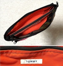 USA製 MELO × TOMMY コラボ ショルダーバッグ ポーチ OVAL SHAPED BAG M メロ トミー ヒルフィガー ダブルネーム アメリカ製 ラゲッジ_画像7