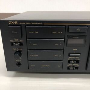 Nakamichi ナカミチ ZX-5 Discrete Head Cassette Deck カセットデッキ 通電ok 現状品 M2-23の画像6