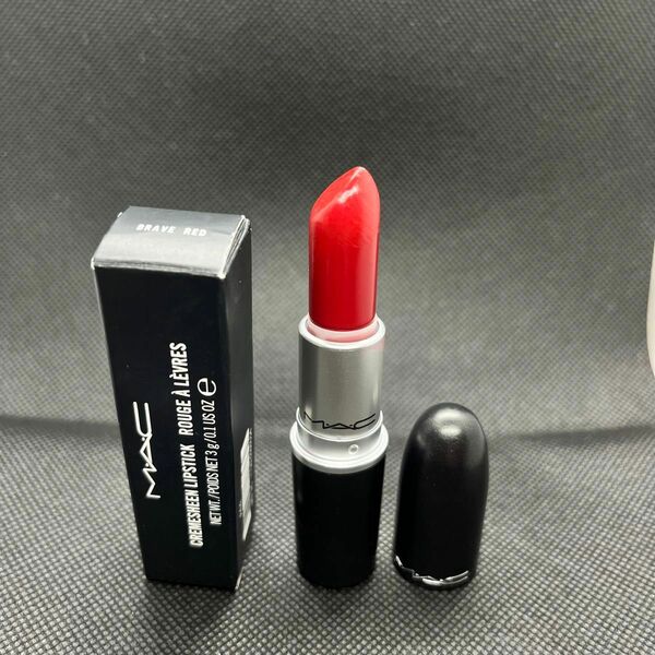 【24時間以内発送】MAC 口紅 BRAVE RED