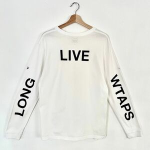 WTAPS LONG LIVE L/S TEE ホワイト ロンT サイズ2 Mサイズ ダブルタップス
