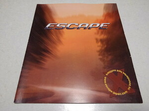●　ESCAPE エスケープ カタログ 2001年6月発行 FORD フォード　自動車 パンフレット　※管理番号 mc268