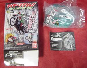 30B42-40　バンダイ　食玩　ライダーアクション　仮面ライダーX　クルーザー　未開封　名鑑シリーズ　マシンエクスプロージョン