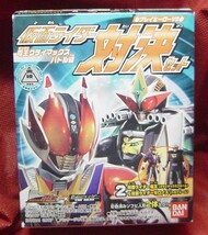 22A75-31　バンダイ　ソフビ　仮面ライダー対決セット　電王　クライマックスフォーム　ゼロノス　ベガフォーム 未開封 プレイヒーローVS_画像1