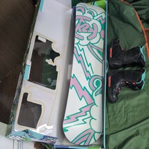 子供用スノーボードセット　K2 SNOWBOARDING GROM PACK ボード120CM ブーツ23cm_画像1