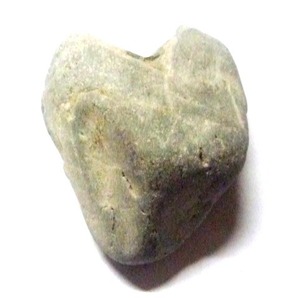 伊勢市 五十鈴川産の奇形転石礫、最近採集したての「手のひら大の神足石」（石質は不明）の画像1