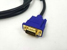 HDMI to VGA変換ケーブル アダプター 1.5M_画像4