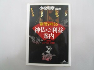 欲望を叶える神仏・ご利益案内 ―目的別、どこへ行く・どう願う (知恵の森文庫) no0605 D-5