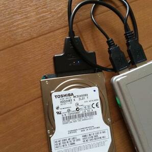2.5 HDD / SSD ケーブル 2WAY SATA接続 USB2.0/1.1対応 【新品】の画像3