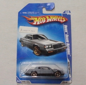 HotWeels ホットウィールズ ビュイック グランドナショナル BuickGrandNational ミニカー 2008年 新品未開封