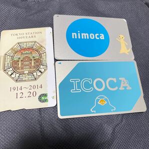 匿名配送 ICOCA イコカ nimoca ニモカ 東京駅開業100周年記念Suica スイカ デポジットのみ の画像1