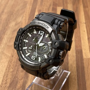 G-SHOCK GPW-1000：超希少な64チタンxカーボン：完全動作品 電波ソーラー GPS LED サファイア 20気圧防水 グラビティマスターの画像1