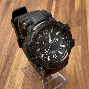 G-SHOCK GPW-1000：超希少な64チタンxカーボン：完全動作品 電波ソーラー GPS LED サファイア 20気圧防水 グラビティマスターの画像2