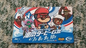 競輪　平塚競輪開設７２周年記念　湘南ダービーＧⅢ　ＱＵＯカード　クオカード　５００　【送料無料】