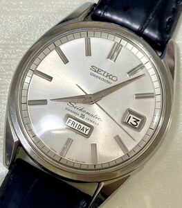 1円〜 N SEIKO セイコー セイコーマチック 6218-8970 メンズ 自動巻き デイデイト アンティーク ジャンク 腕時計 A0312