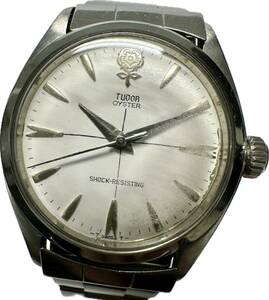 Y rare Rolex breath Tudor oyster 7934teka rose k rust index men's hand winding antique clock 722428901
