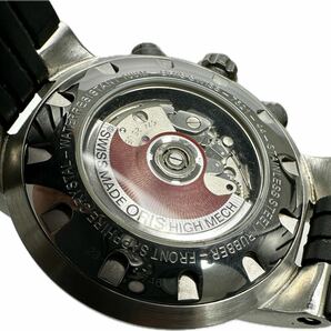 1円〜 Y 希少 バルジュー7750搭載 ORIS オリス TT1 クロノグラフ 7521 メンズ 自動巻き デイト 裏スケ アンティーク 時計 82193067の画像8