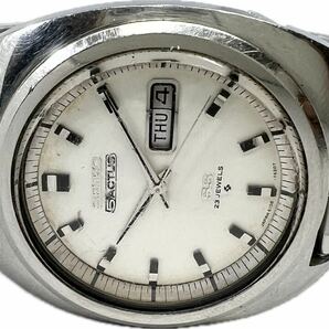 1円〜 H SEIKO セイコー 5アクタス 6106-7420 メンズ 自動巻き デイデイト アンティーク ヴィンテージ ジャンク 時計 7221465の画像10