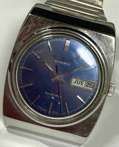 1円〜 I SEIKO セイコー ロードマチック 5606-6020 ブルーダイヤル メンズ 自動巻き デイデイト アンティーク ジャンク 時計 7219531