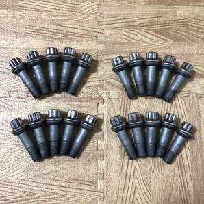 送料出品者負担 中古ボルト20本 M14 P1.5 14R 球面座 首下45mm ロング メルセデス ベンツ Eクラス W213 S213 Sクラス W211 W222 ゲレンデ