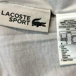 ★送料無料!! 美品 LACOSTE SPORT ラコステ ジャージ セットアップ トラックジャケット トラックパンツ 上下 スポーツ 定価32000円の画像9