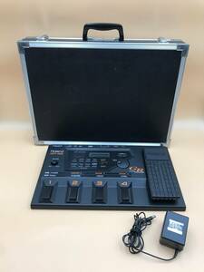 A10191○Roland ローランド ギター シンセサイザー GR GR-33 アダプター TOSHIBA TBA-Y11 画面・ボタンOK 240401