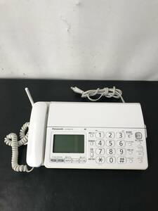 A10276○Panasonic パナソニック パーソナルファックス 電話機 FAX ファックス ファクシミリ 親機のみ KX-PD301DL 【同梱不可】 240405