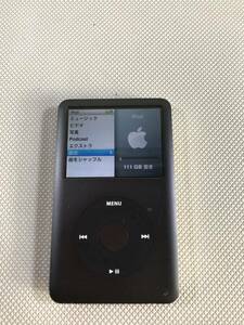 S4792○Apple アップル iPod アイポッド classic クラシック A1238 MB565J 120GB 第6世代 リセット済 【保証あり】 240416