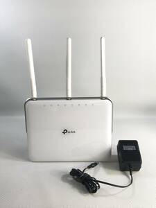 S4811○tp-link AC1900 デュアルバンド ギガビット無線LANルーター Archer C9 アダプター SY-1230-JS 通電OK 240417