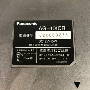 A10400○ Panasonic パナソニック ビデオカセットプレーヤー AG-101CR 車載用VHSビデオデッキ レア 希少 【未確認】 240423の画像6