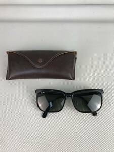 A10427○Ray-Ban レイバン TRANDITTIONALS BENNETT ベネット サングラス 色付きめがね メガネ 眼鏡 ♯10 58□16 ケース付 中古品 240425