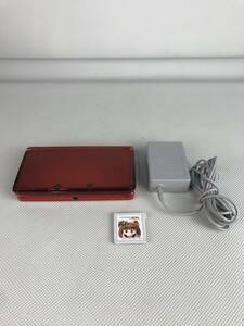 A10478○NINTENDO 任天堂 ニンテンドー 3DS CTR-001 アダプター WAP-002 マリオ3Dランド タッチペンなし 訳あり 初期化済 240430