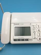 TN162○Panasonic パナソニック 電話 FAX パーソナルファックス 親機/KX-PD383DLE1 本体のみ 【同梱不可】_画像6