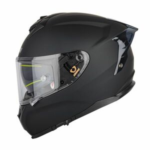 SOMAN　バイク用フルフェイスヘルメット　フリップアップ　UVカット99%　サイズ指定可能　艶消し黒
