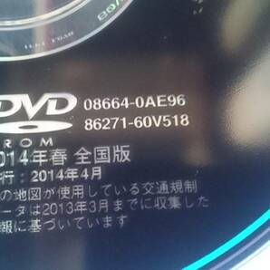 【2014年4月春版】トヨタ中古純正 DVD ナビロム 《A2M》の画像2