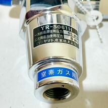 #D19C 未使用 ヤマト産業 高圧用調整器 YR-5061H 圧力調整機 窒素ガス用 High Pressure Regulator 日本製 _画像4