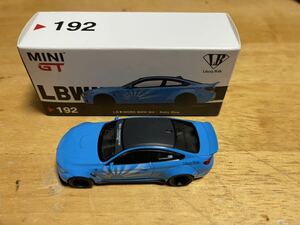 MINI GT リバティーウォーク　BMW M4 LHD ベビーブルー