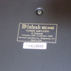 McIntosh マッキントッシュ MC440 ジャンクの画像5