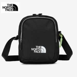 新品未使用 THE NORTH FACE ノースフェイス キッズ クロスバッグ ミディアム ショルダー ポーチ ブラック 海外限定