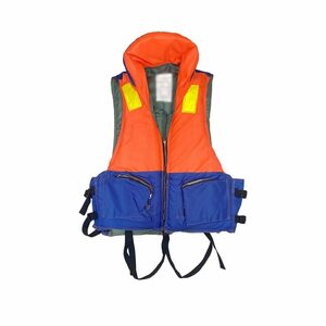 大人用ライフジャケット ホイッスルと調節可能な安全ストラップ付きウォータースポーツライフベスト 水泳ベスト 釣り セーリング