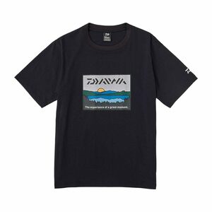 [DAIWA] рыбалка сеть футболка Ray k боковой DE-6324 черный 